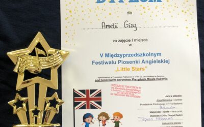,,V Międzyprzedszkolny Festiwal Piosenki Angielskiej Little Stars”