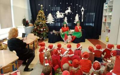 Wizyta Świętego Mikołaja.