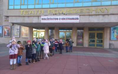 Wizyta w Teatrze Powszechnym na spektaklu ” Mała Syrenka”